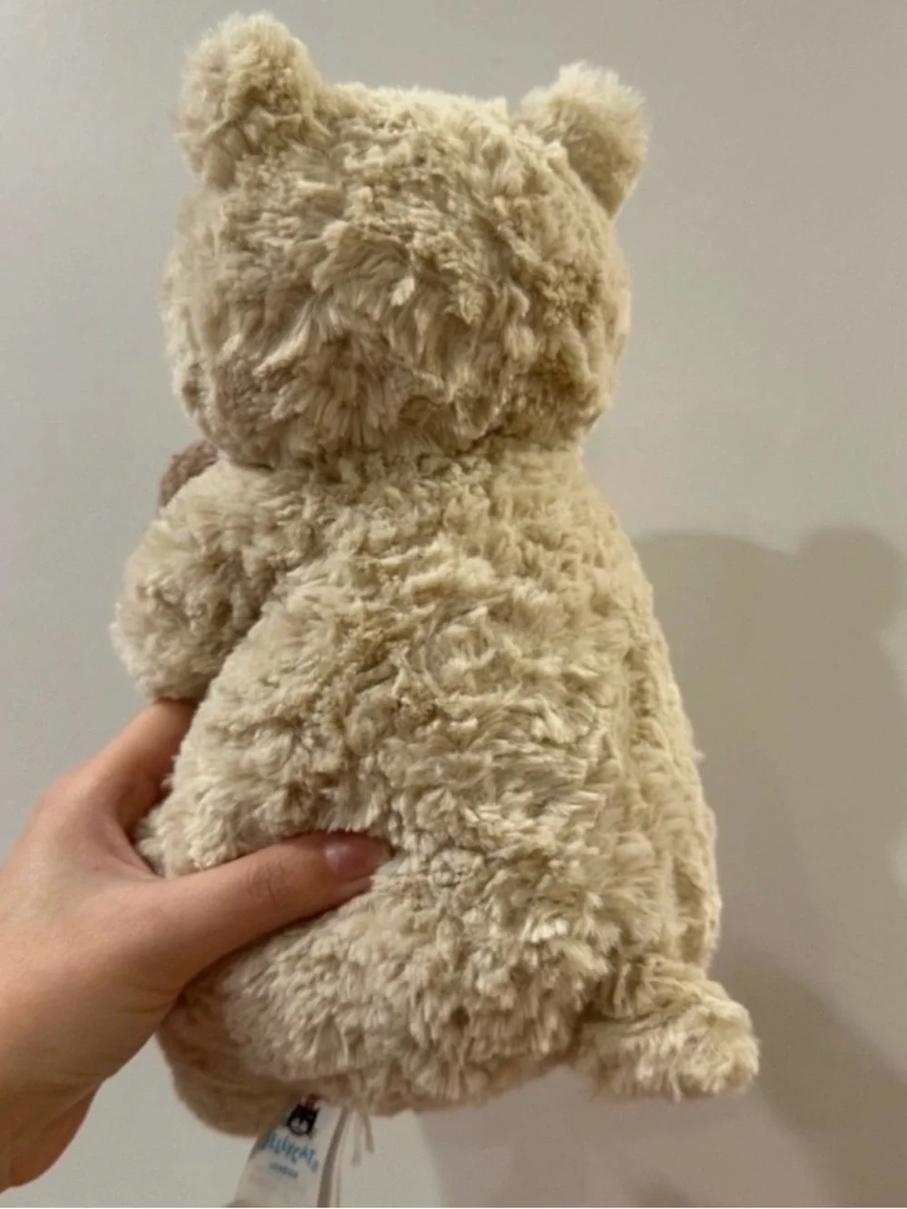 Authentic Jellycat NYC Exclusive Oatus Bear With Ice Cream